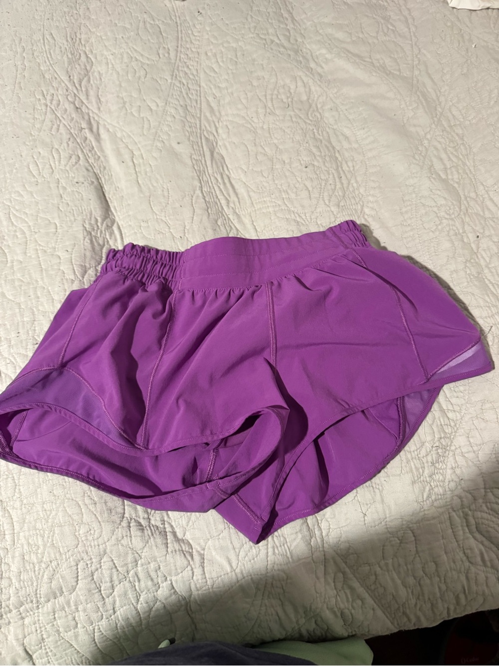 lululemon athletica Vibrant Purple Athletic Shorts